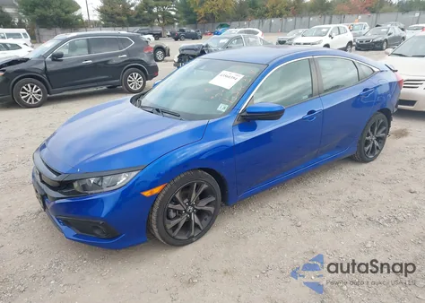 2021 Honda Civic Sport from USA, damaged, VIN 2HGFC2F83MH501235